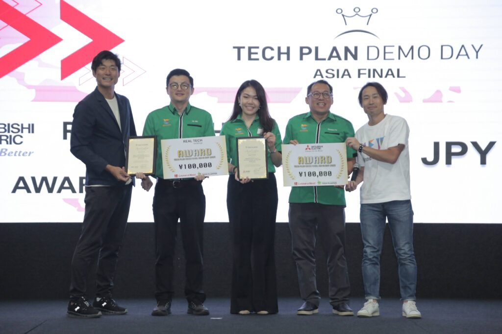 Entomal Obtained the Mitsubishi Electric & Real Tech Holding Awards From the Tech PLANTER Asia Final 2023 in Malaysia!